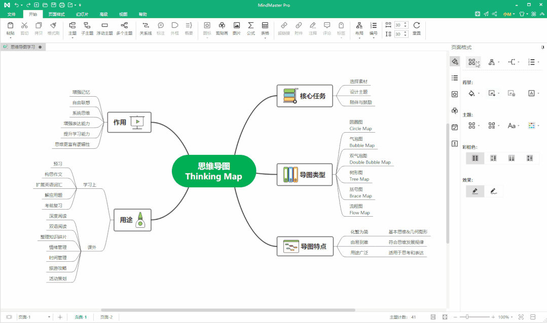 Mindmaster 思维导图软件