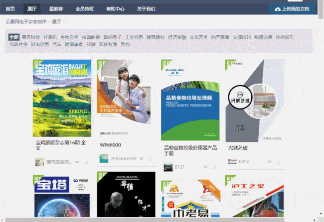 精美的文档展示方式