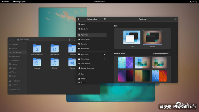 Fedora 桌面主题