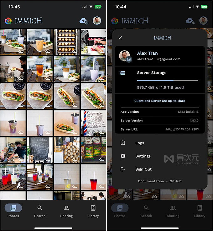 IMMICH 相册 APP