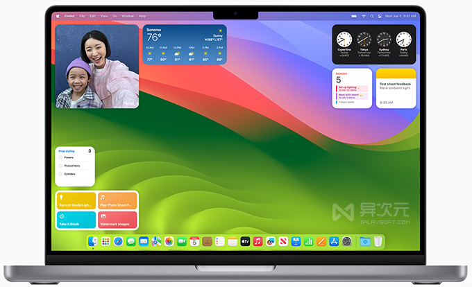 Mac 桌面小组件