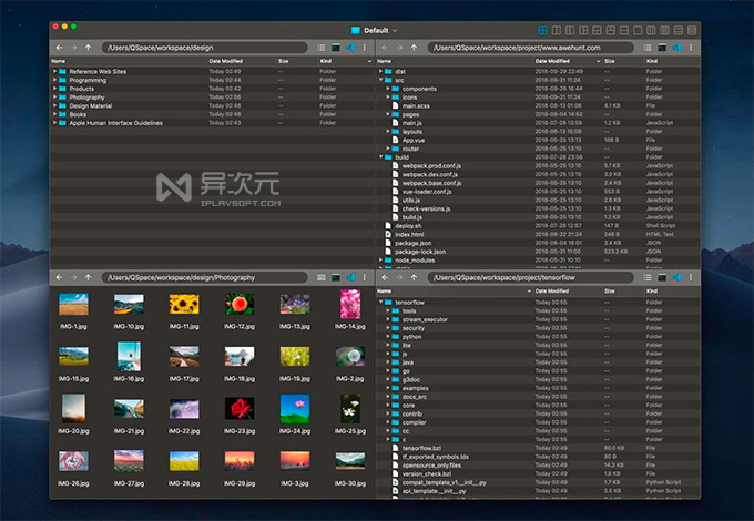 QSpace 文件管理器 for Mac