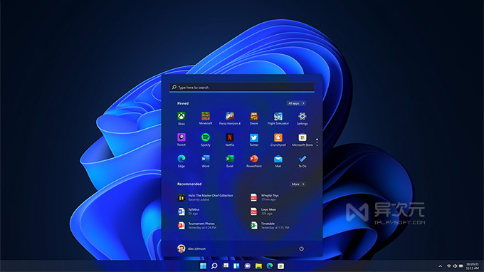 Windows 11 桌面截图