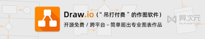 Draw.io - 吊打付费！开源免费的跨平台流程图绘图制图工具 (替代 Visio / ProcessOn)