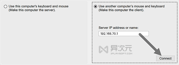 Synergy 客户端连接